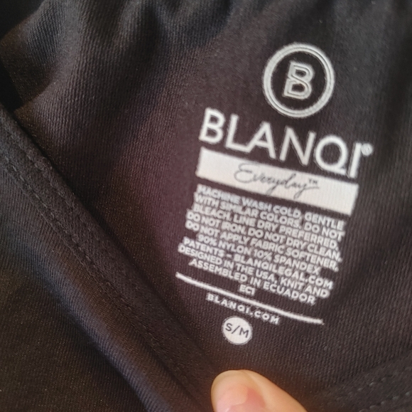 Blanqi Maternity Ruched Cap Sleeve Dress Size S/M - Picture 7 of 9